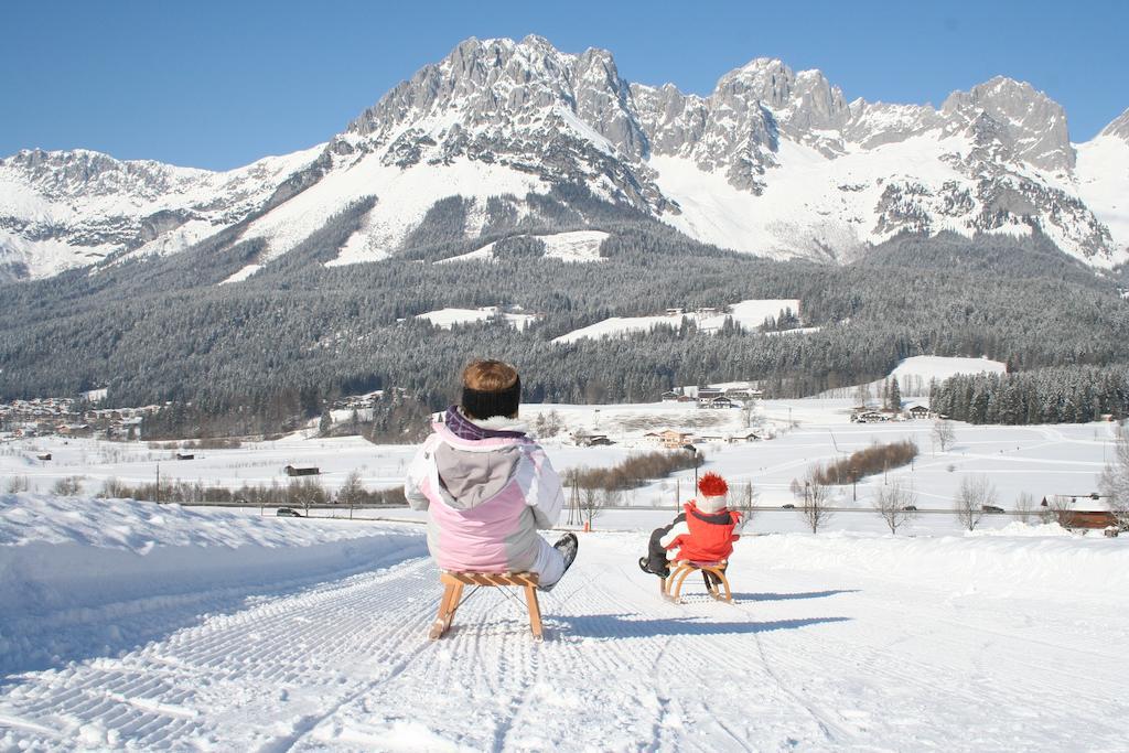 Gasthof Pension Lanzenhof Going am Wilden Kaiser Buitenkant foto