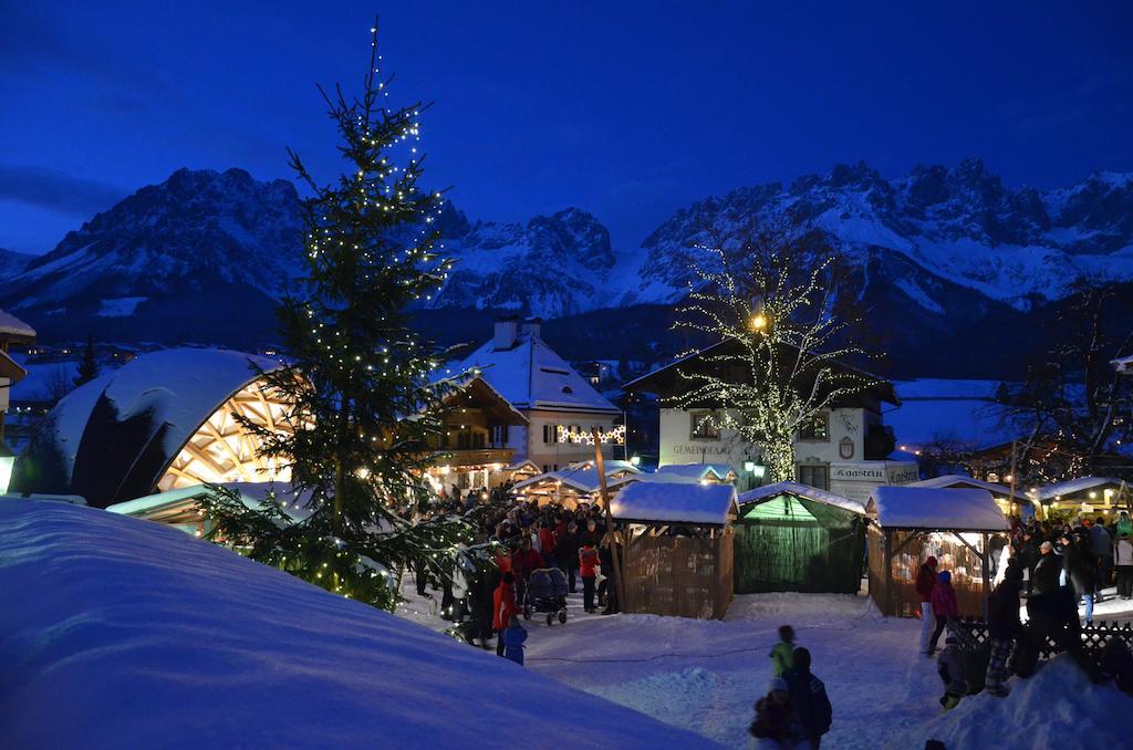 Gasthof Pension Lanzenhof Going am Wilden Kaiser Buitenkant foto