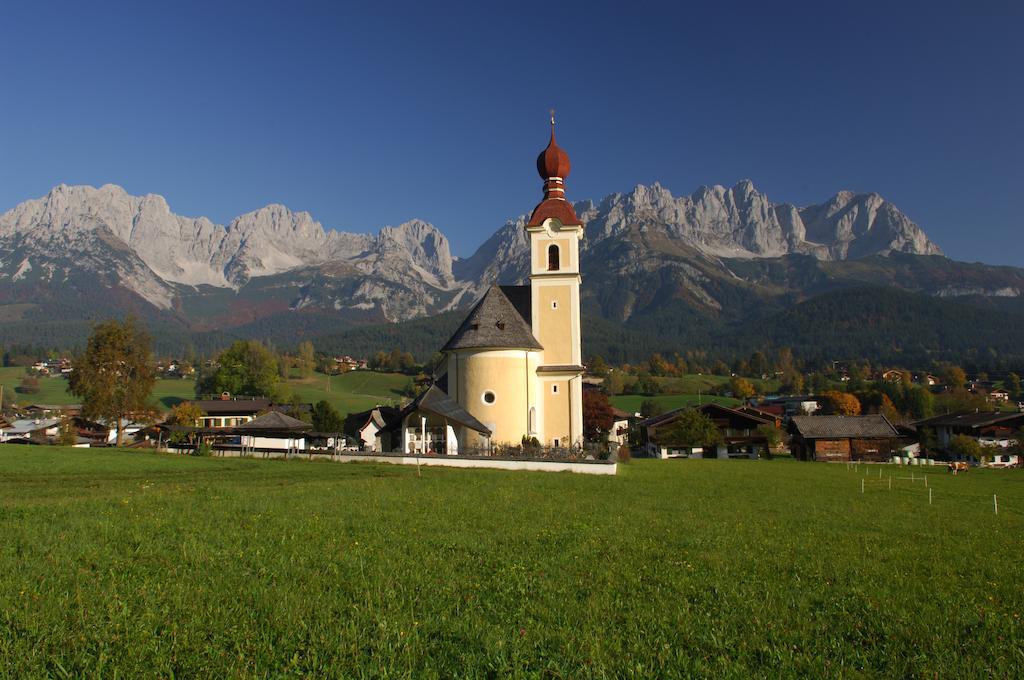 Gasthof Pension Lanzenhof Going am Wilden Kaiser Buitenkant foto
