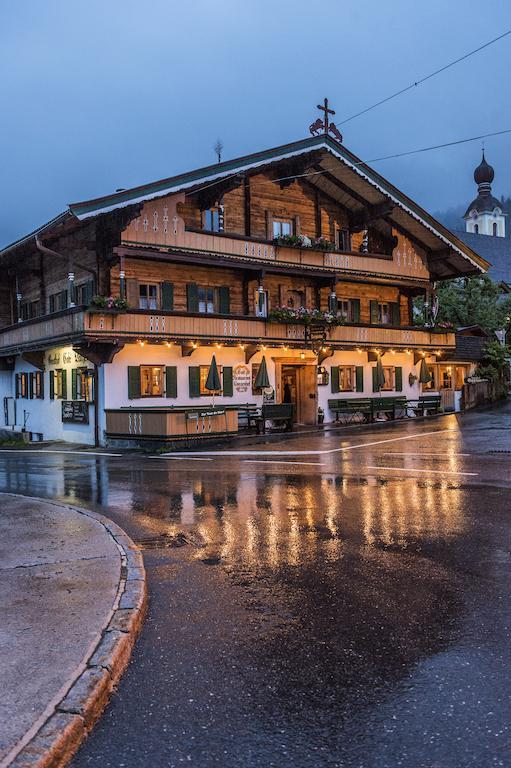 Gasthof Pension Lanzenhof Going am Wilden Kaiser Buitenkant foto